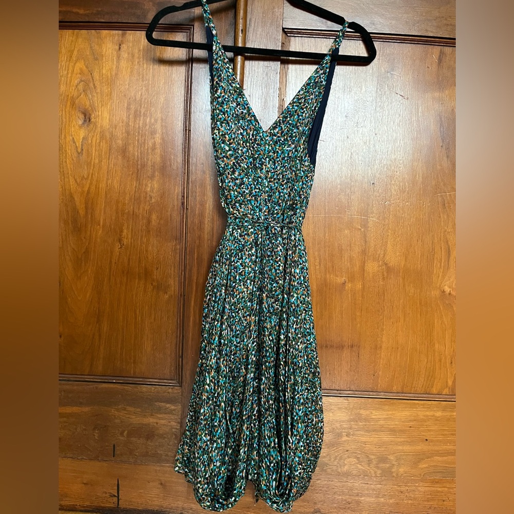 Draped Silk Dress Rodebjer